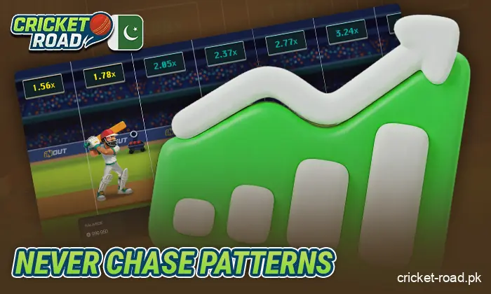 Keep track of your betting budget at Cricket Road and don't follow patterns