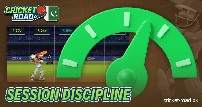Set betting limits at Cricket Road Pakistan
