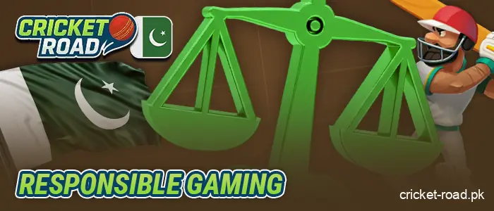 About responsible gaming Cricket Road for Pakistani players